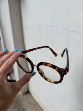 Stella McCartney Tortoise Women's prescription Glasses - Brown & Amber